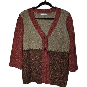 Christopher & Banks Three Button Cardigan Size Large